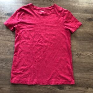Women’s Sonoma Red Short Sleeve T-Shirt Everyday Tee Size XS 100% Cotton